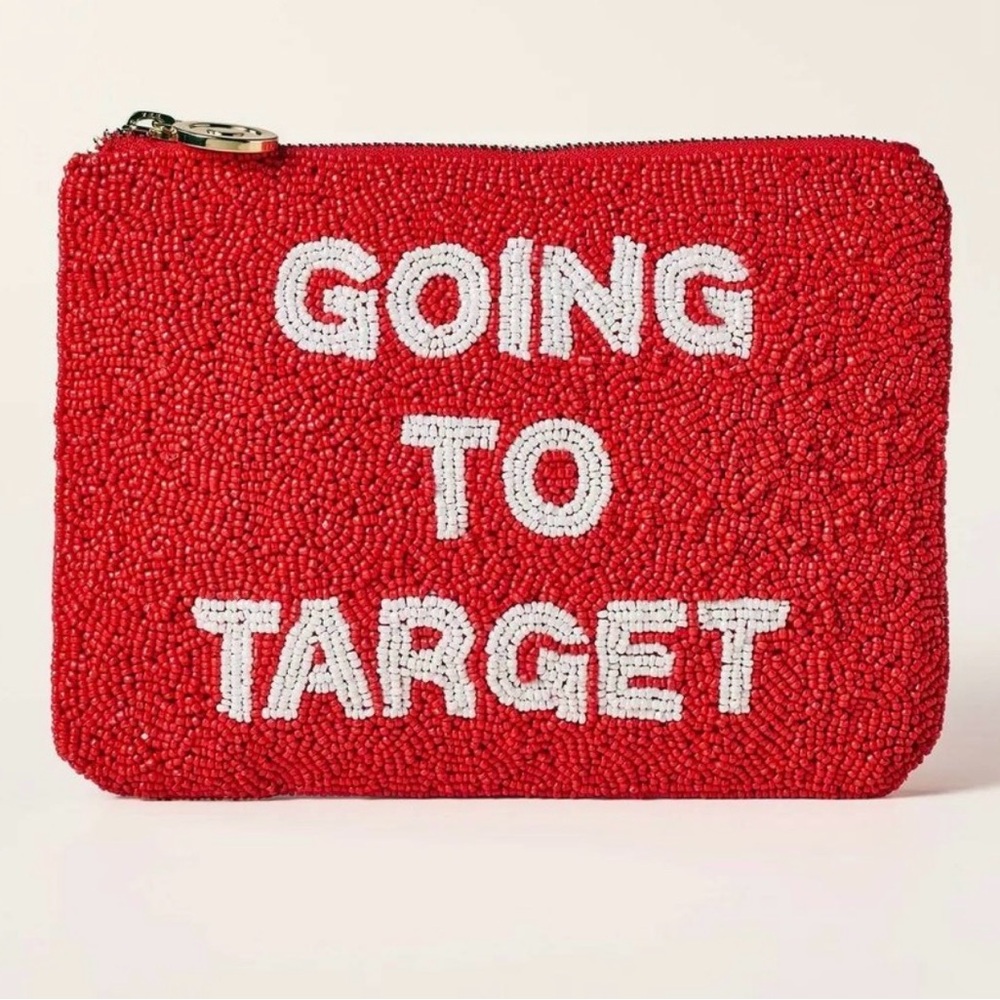 NWT Kate Spade Target Pouch - “Going to Target” 🎯